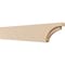 Ekena Millwork 2in. W x 6in. H x 32in. L Rivera Woodgrain TimberThane Rafter Tail, Primed Tan RFTUR02X06X32RIVRCPR - alternate 1